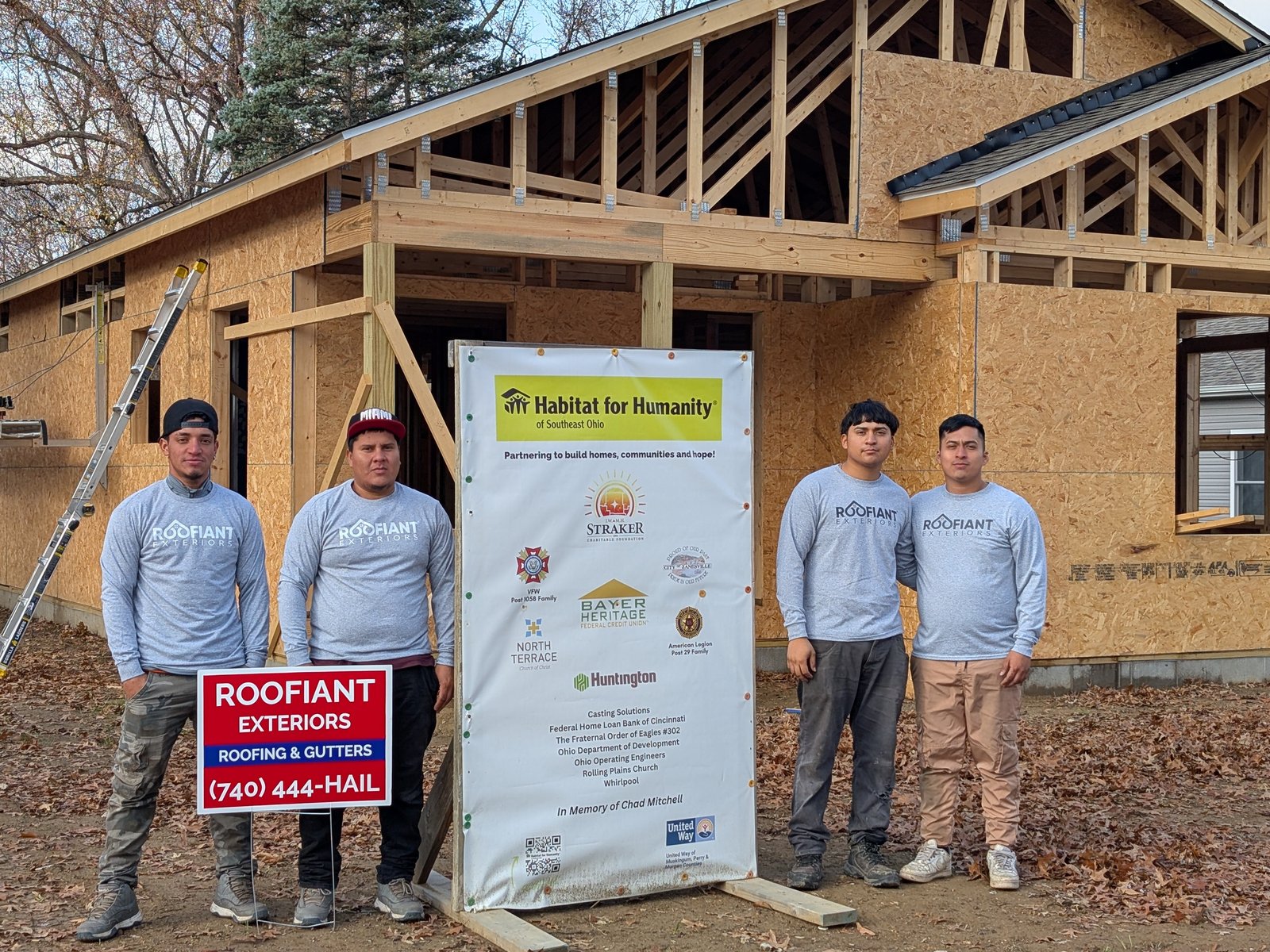 Habitat For Humanity Roofing Project