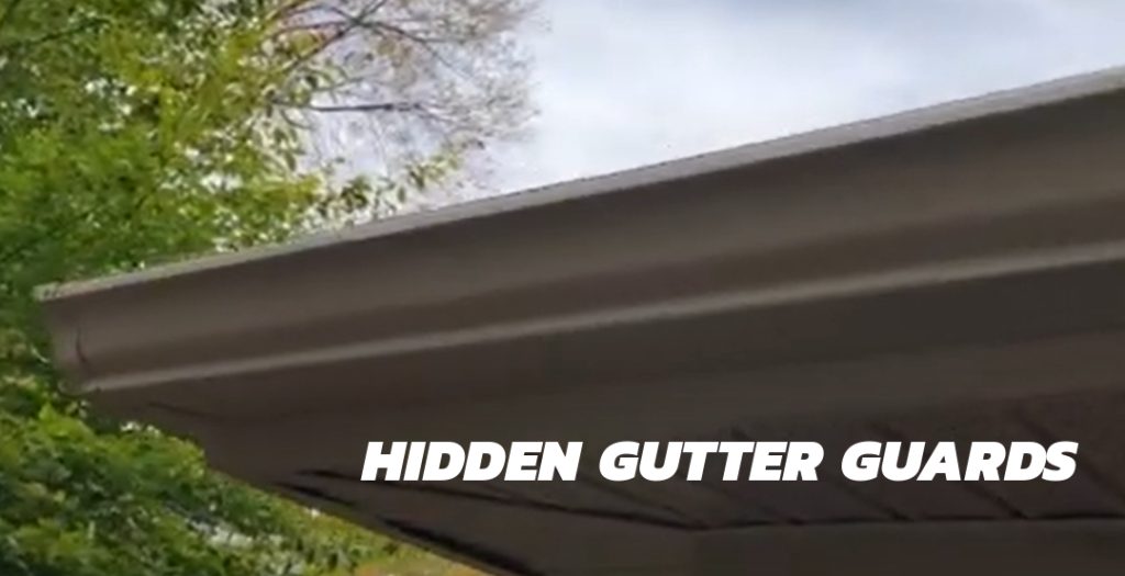 Invisible Rain Gutter Guards