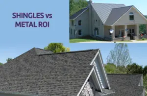 shingle roof versus metal roof return on investment