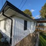 Newark Ohio 6&Quot; Black Seamless Gutter Installation